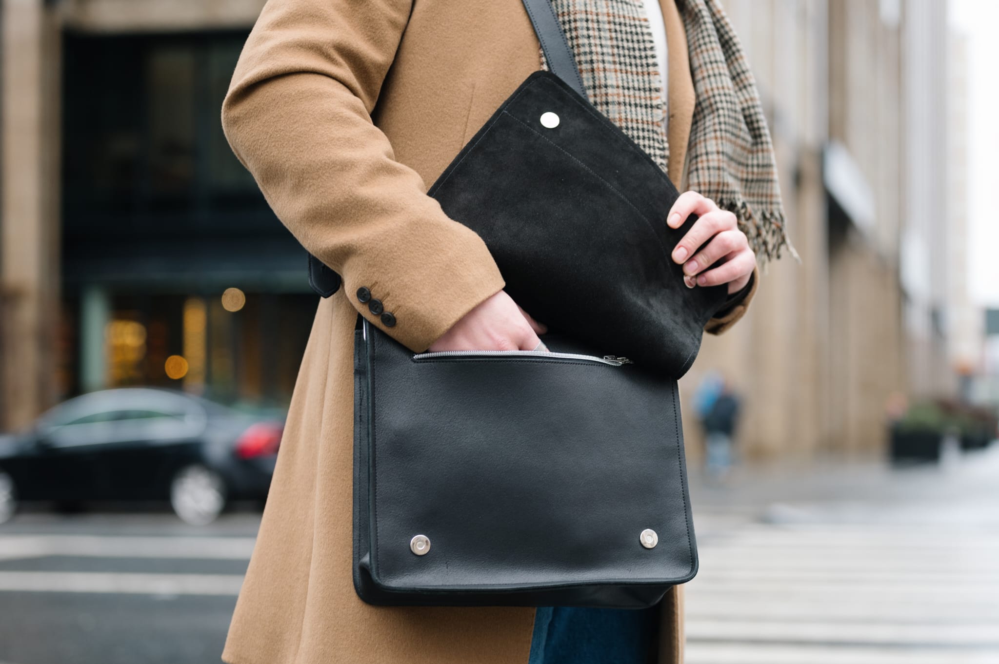 Introducing The New Zatchels Leather Messenger Bag