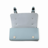 Handmade Leather Bowler Bag - Sea Green