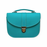 Olympia Handmade Leather Bag - Teal