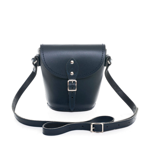 Barrel discount leather bag