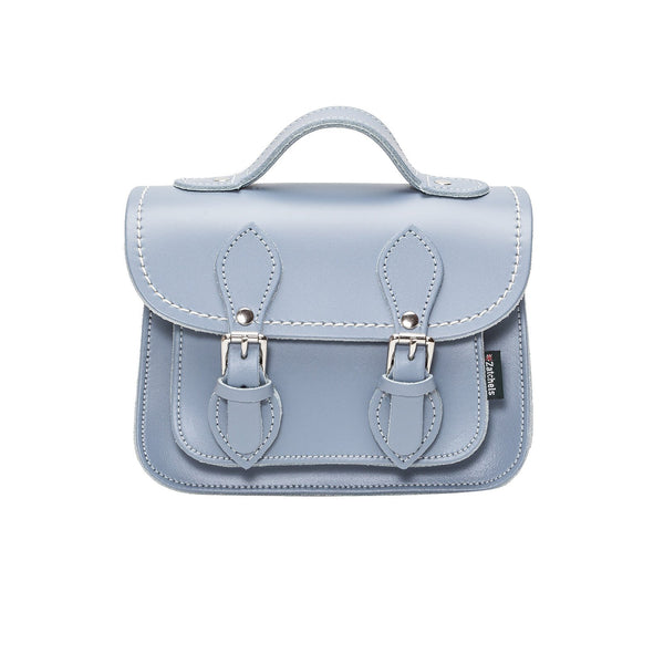 Grey hot sale satchel handbag